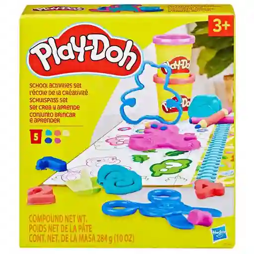 Juguete Play-doh Set Crea Y Aprende Actividades Para Niños Agregar A Favoritos Ahorras Ha