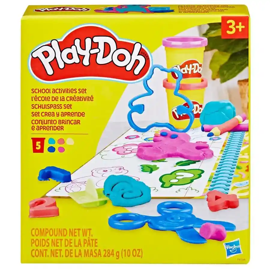 Juguete Play-doh Set Crea Y Aprende Actividades Para Niños Agregar A Favoritos Ahorras Ha