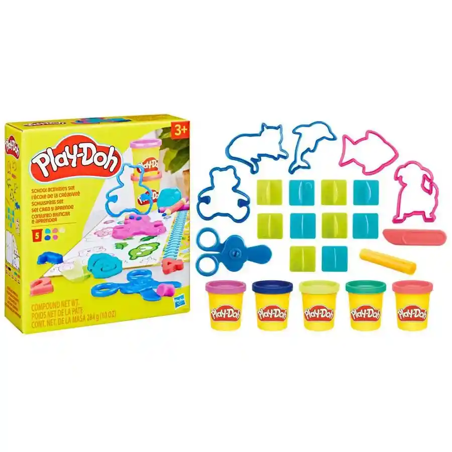 Juguete Play-doh Set Crea Y Aprende Actividades Para Niños Agregar A Favoritos Ahorras Ha