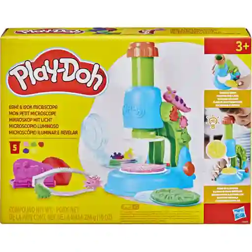 Juguete Play-doh Microscopio Explora Y Crea Para Niños