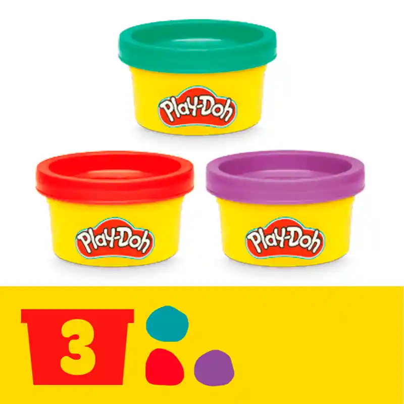 Juguete Play-doh Set Insectos Y Criaturas Creativas Niños