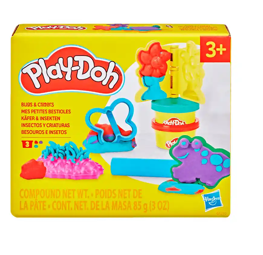 Juguete Play-doh Set Insectos Y Criaturas Creativas Niños