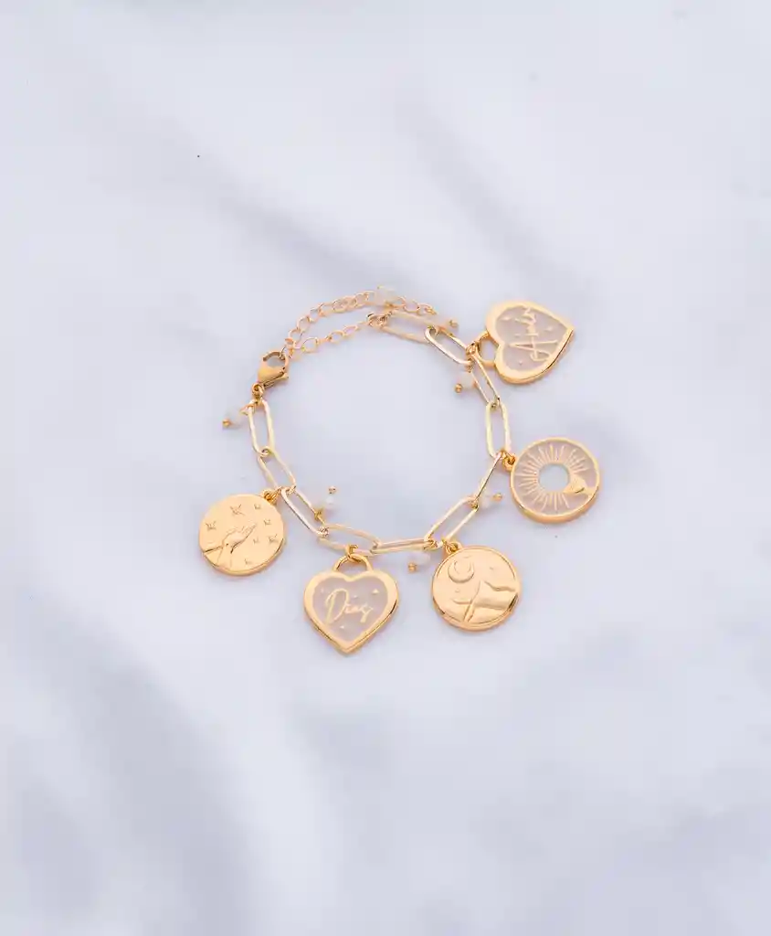 Pulsera Padre Nuestro + Caja Especial