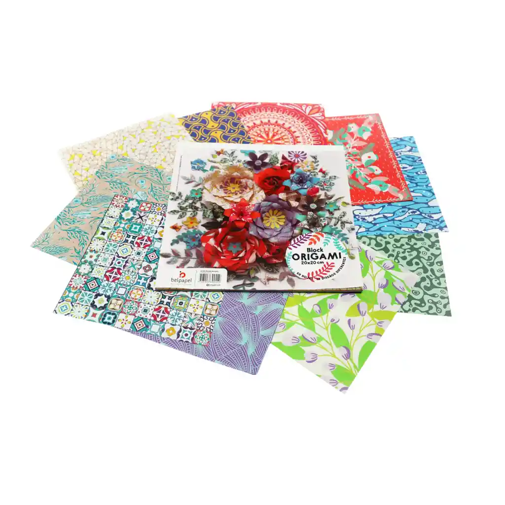 Block Belpapel Origami 20x20