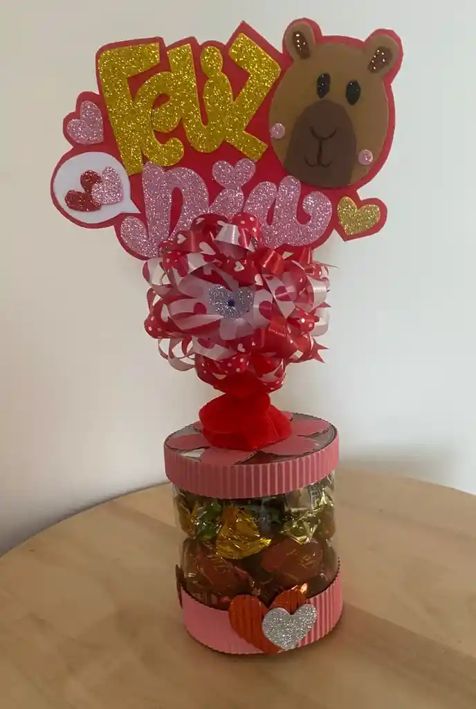 Regalo De Chocolates Para Amor Y Amistad