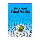 Block Inpapeles Edad Media 1/8 X 25h