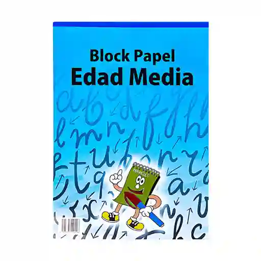 Block Inpapeles Edad Media 1/8 X 25h