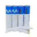 Pila Bateria Aaa X4 750mwh 1.5v Recargable Usb Tipo C Goo P