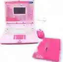 Computador Didáctico Inftantil Juguete 130 Funciones Rosado