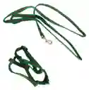 Correa Para Perro/gato De Nailon Con Pechera