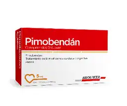 Pimobendan Brouwer 5mg Caja X 20 Comprimidos