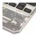 Combo Inalambrico Transparente Teclado Bluetooth Recargable Con Mouse Incorporado.