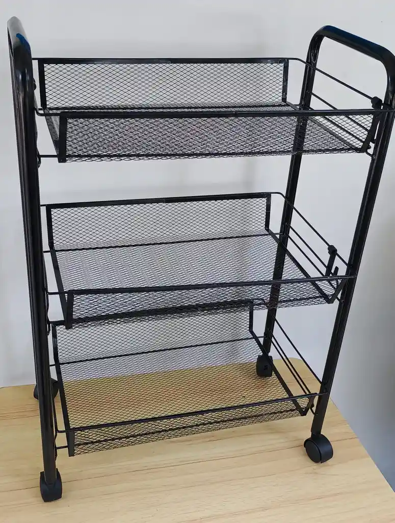 Carrito Organizador Multiusos 3niveles Con Ruedas