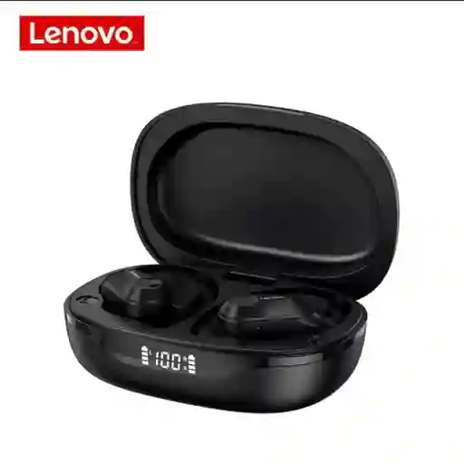 Audífonos Lenovo Lp75 Bluetooth Deportivos Con Ganchos – Negros