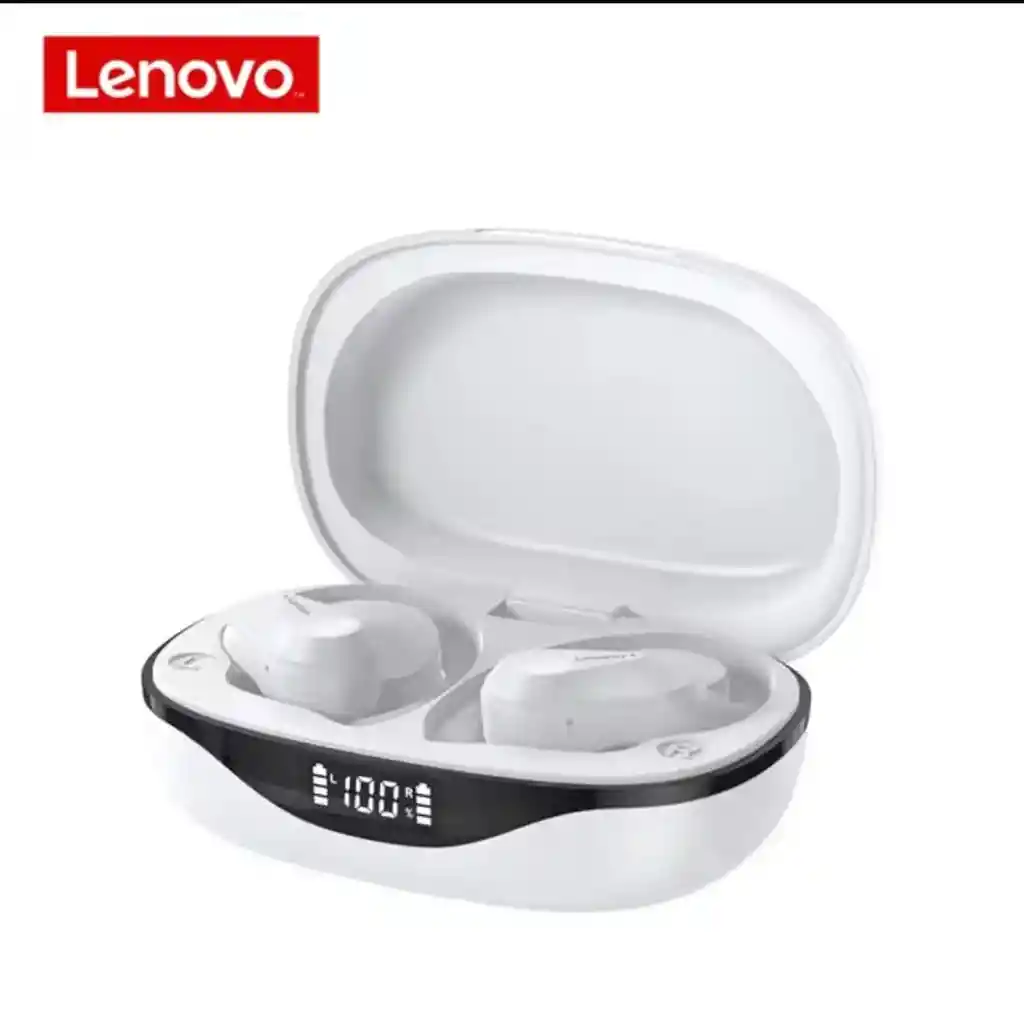 Audífonos Lenovo Lp75 Bluetooth Deportivos Con Ganchos – Blancos