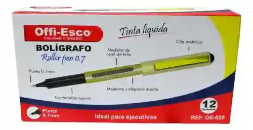Bolígrafo Roller Gel Offi-esco