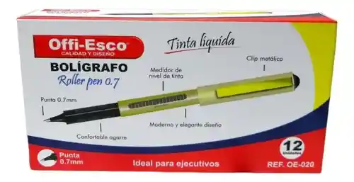 Bolígrafo Roller Gel Offi-esco