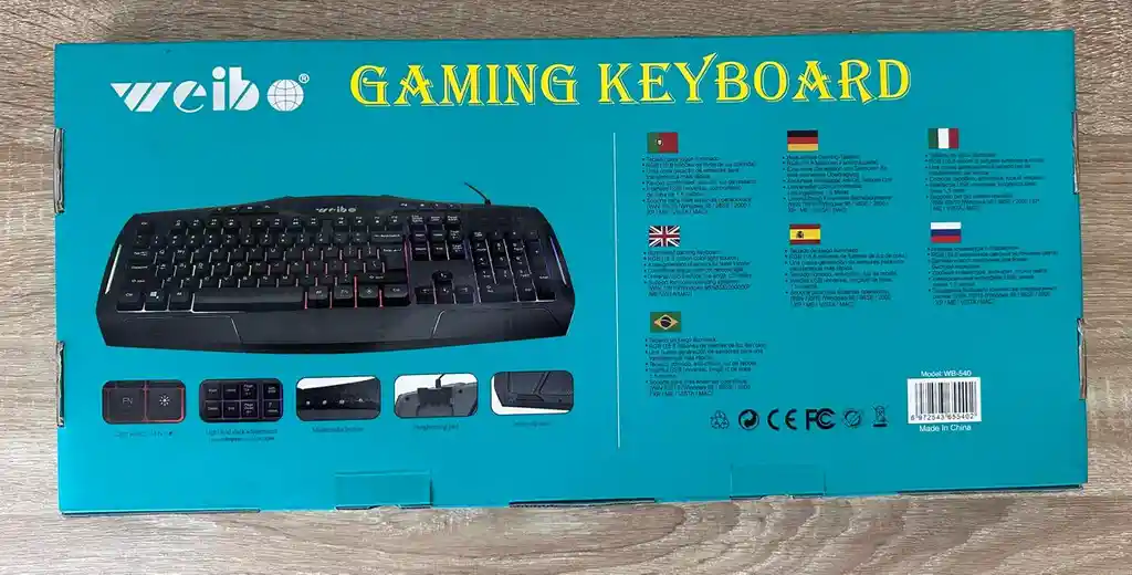 Teclado Weibo Wb-540