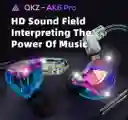Audífonos Gamer Qkz Ak6 Pro Alámbricos Con Micrófono –negro Titan