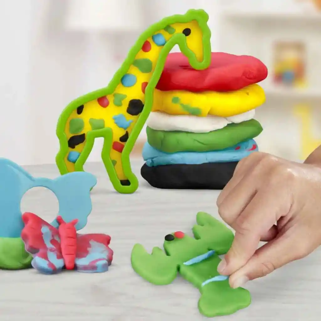 Juguete Play-doh Set Animales Y Figuras Creativas Para Niños