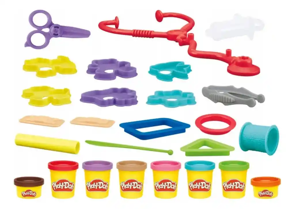 Juguete Play-doh Set Veterinario Crea Y Cuida Para Niños