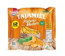 Tajaditas Super Ricas Platano Maduro 38g X 12 Und