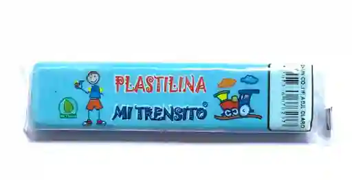 Plastilina En Barra 55 G Azul Claro