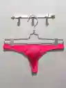 Tanga Lenceria Sexy Gay Masculino Hilo Lancería Erotica Hilo Dental Suspensorio Pink
