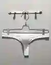 Tanga Lenceria Sexy Gay Masculino Hilo Lancería Erotica Hilo Dental Suspensorio Blanco