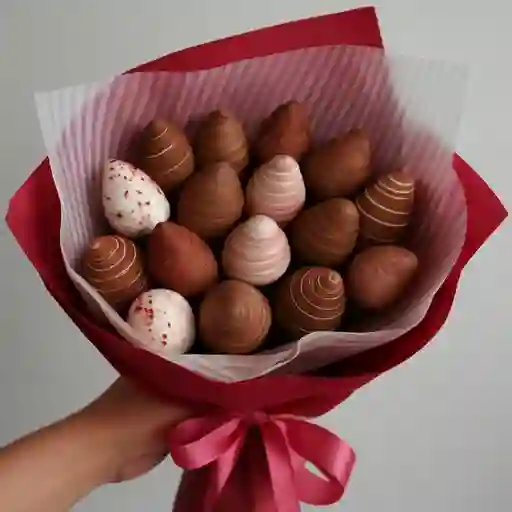 Passion Bouquet 15 Fresas