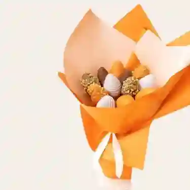 Sunset Bouquet 15 Fresas