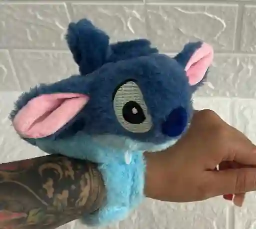 Pulcera Peluche Stitch Con Movimiento