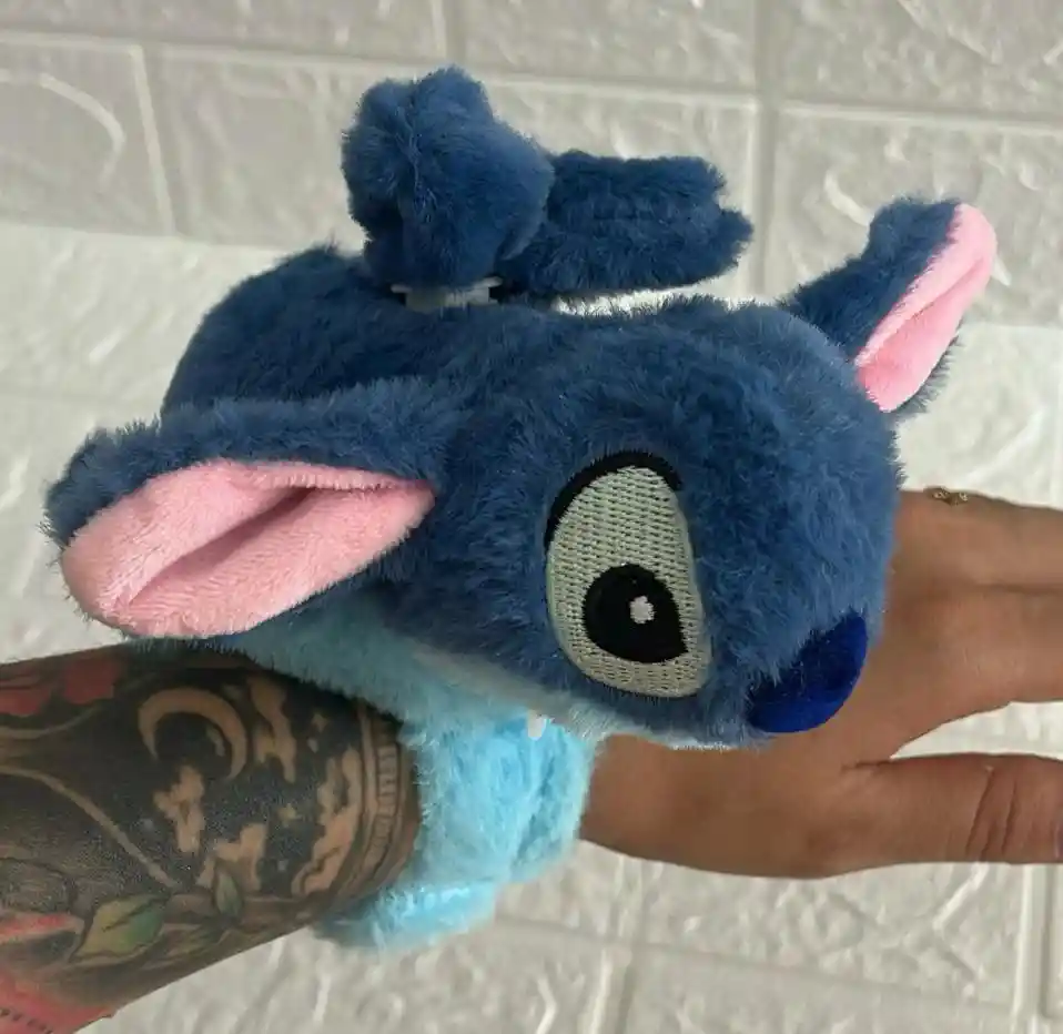 Pulcera Peluche Stitch Con Movimiento