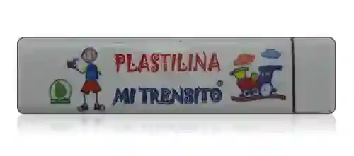 Plastilina En Barra 55r Color Blanco