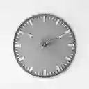 Reloj Pared Concepts Crystal Blue Cm Plateado Plastico