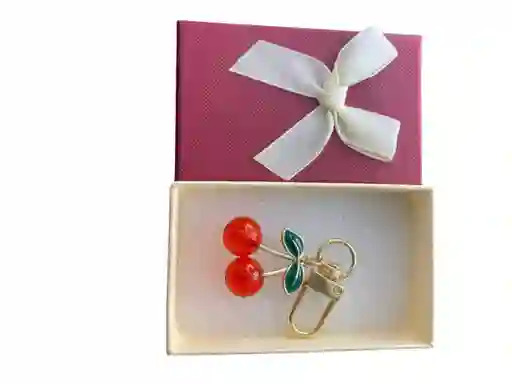 Llavero Diseño De Cerezas Para Hombre O Mujer Para Llaves