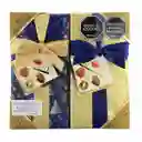 Delafaille Bombones De Chocolates Belgas Finos 2 Unidades 200 G C/u (7.05 Oz) Total 14.1 Oz (400g) Estuche Azul