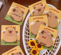 Post It Notas Adhesivas Con Diseño Capybara