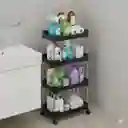 Estante Mueble Organizador Carro 4 Niveles Multiusos Almacenamiento Ruedas