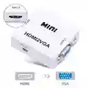 Convertidor Hdmi A Vga Con Audio – Full Hd 1080p Plug & Play