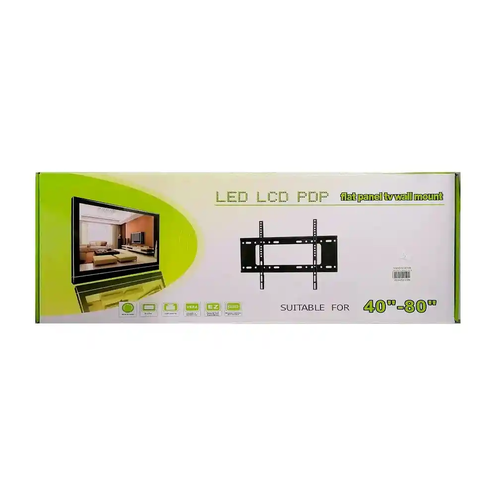 Soporte De Pared Para Tv Gj-t70 40” A 80” – Fijo Y Resistente