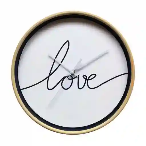 Reloj Pared Concepts Boho 30x30cm Blanco