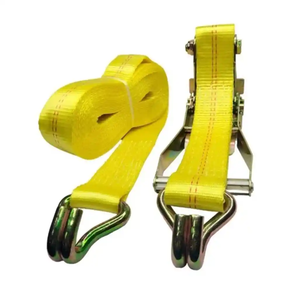 Cuerda Reata Amarre 1''x5mt Eslinga Carga 700kg Con Rachet