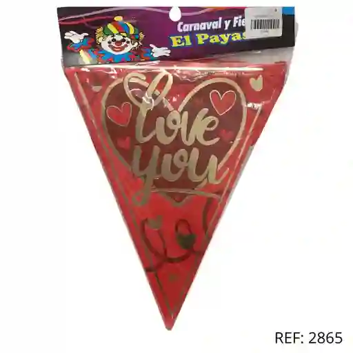 Banderin Love You