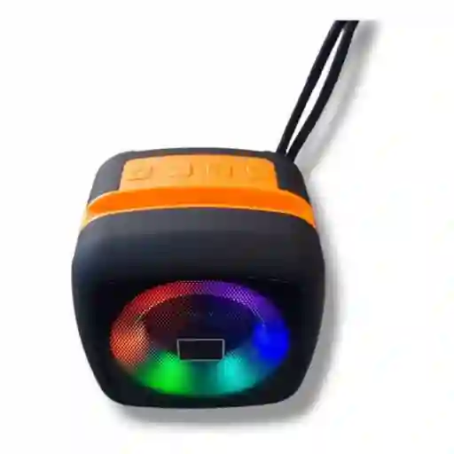 Parlante Bluetooth My-803 Con Luces Led Rgb