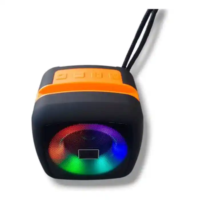 Parlante Bluetooth My-803 Con Luces Led Rgb
