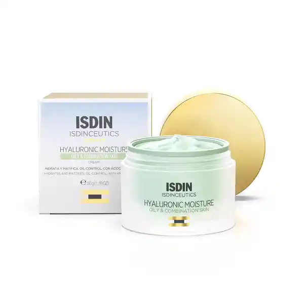 Crema Facial Hidratante Isdin Hyaluronic Moisture Oily And Combination Skin