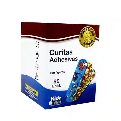 Curas Adhesivas Con Figuras Begut Caja X 90 Und