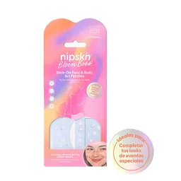 Stickers Florales Mate Para Rostro Y Cuerpo Nipskin® Bloom Boss X4