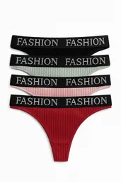 Dos Pantys Hilo En Algodon Clores Surtidos Talla L